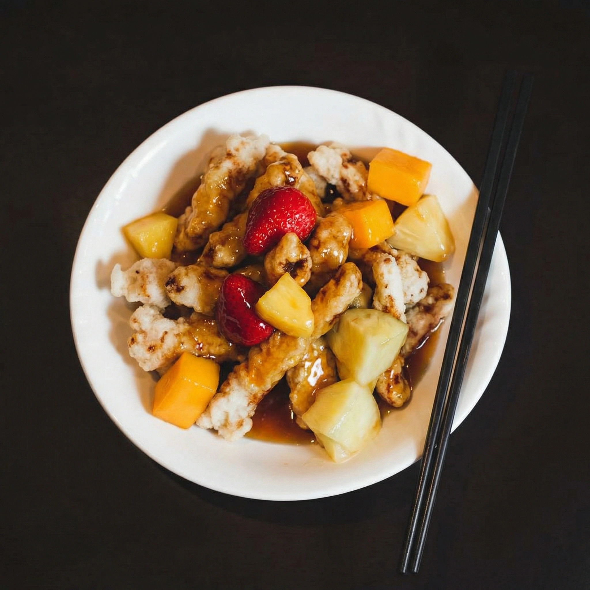 Tang Su Yuk and Korean-Chinese appetizers at Rae Mi Hyang Edmonton